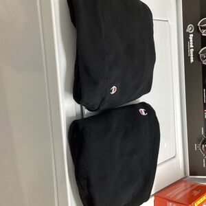 Champion Black Pair with Embroidered C Logos